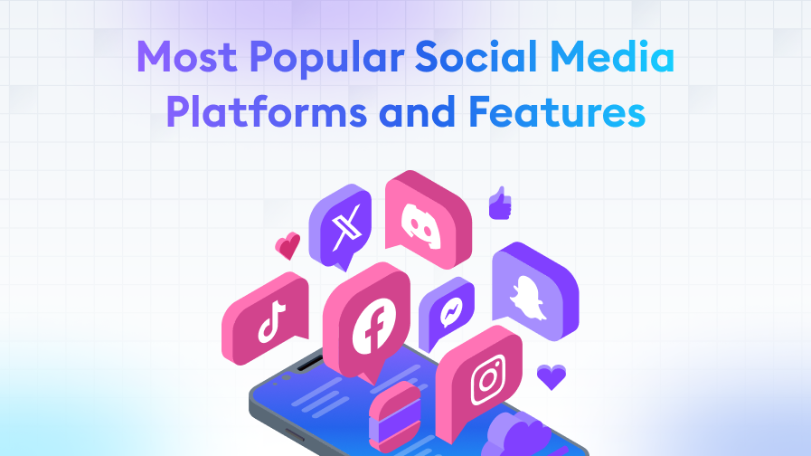 Social-Media-Platforms Most Popular Social Media Platforms and Features